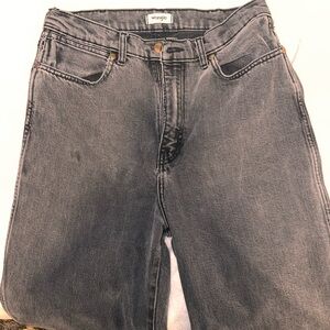 Wrangler Gray Flare Wide Leg Denim